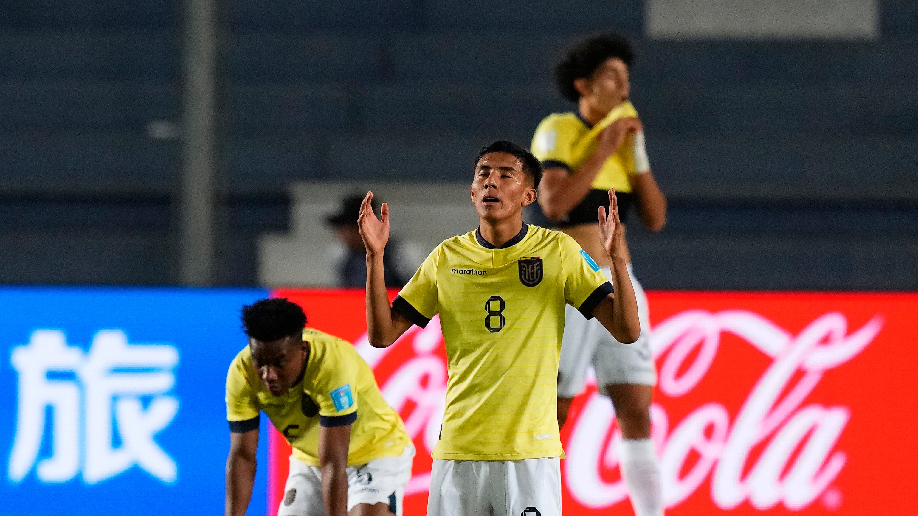 Sebastián González con Ecuador Sub 20