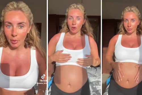 Bonnie Blue reaparece con avanzado embarazo y anuncia una polémica celebración para sus seguidores