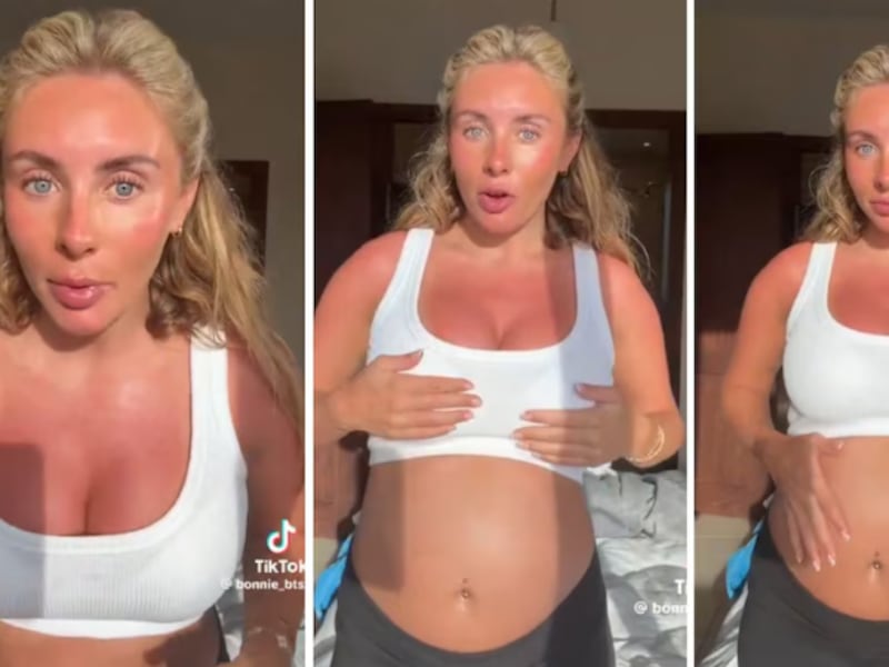 Bonnie Blue reaparece con avanzado embarazo y anuncia una polémica celebración para sus seguidores