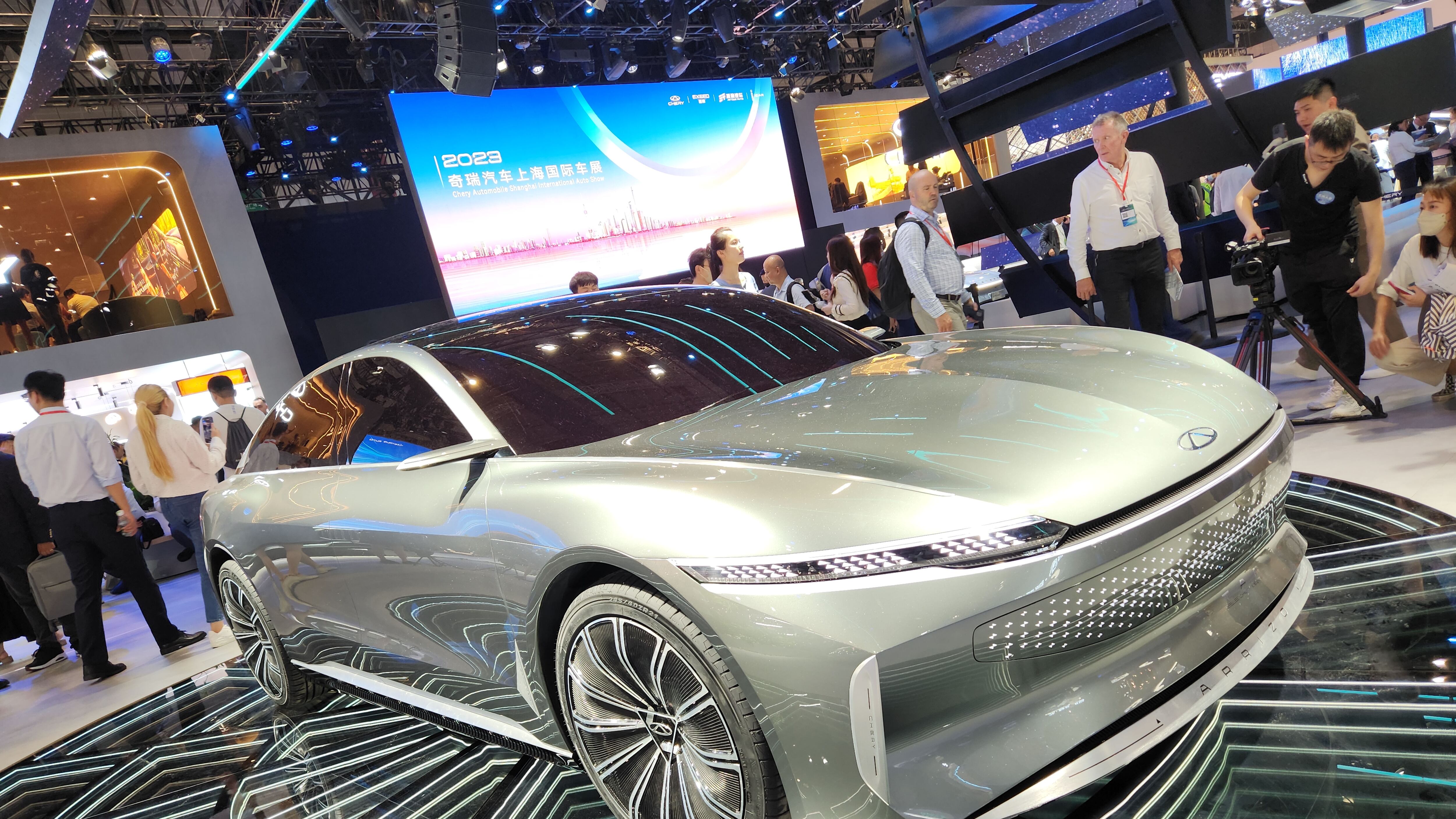 Chery en el autoshow de Shangai en China