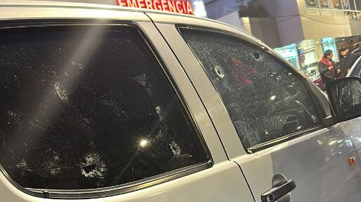 Camioneta donde asesinaron a Fernando Villavicencio