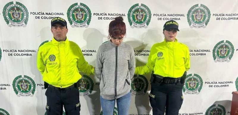 Foto Katerine Martínez, la joven barranquillera vinculada al atentado contra Miguel Uribe.