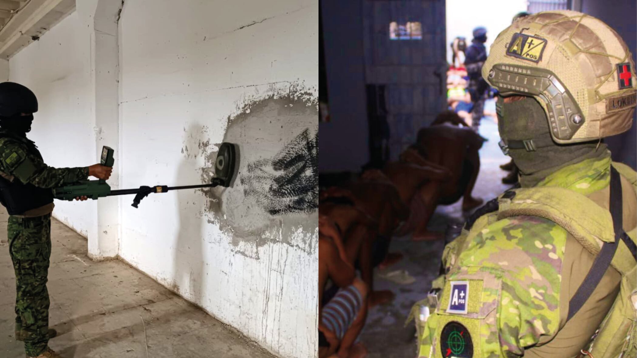 Mega operativo en la Penitenciaría del Litoral y ‘La Roca’: militares encontraron perros para pelea