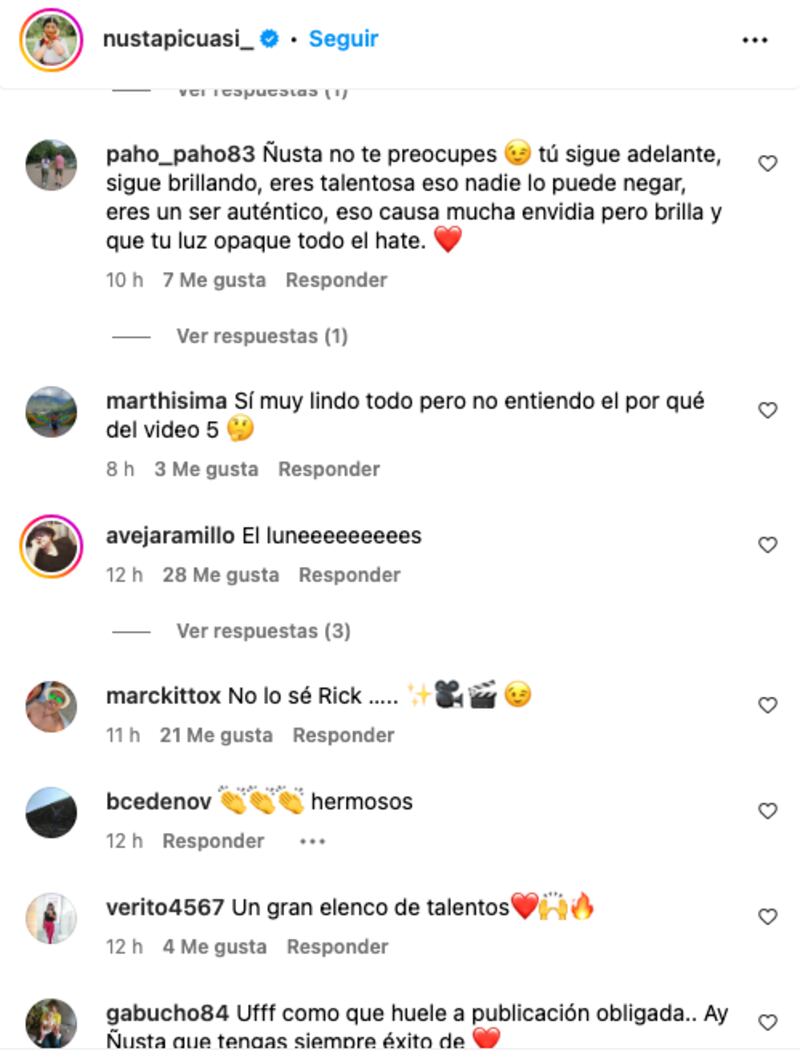 Instagram Ñusta Picuasi