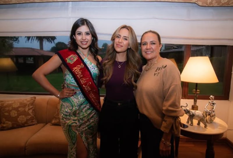 María Emilia Sánchez, candidata a Reina de San Francisco de Quito