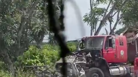 Trágico accidente en la vía Guayas- Manabí