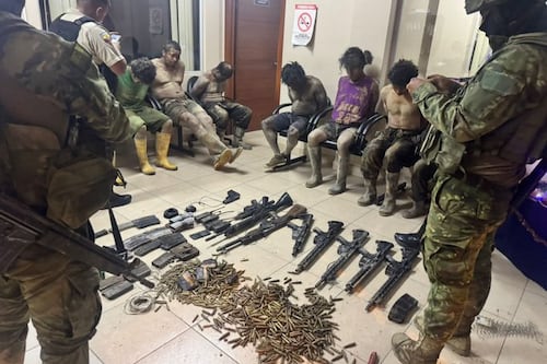 Ejército desmantela campamentos de minería ilegal en Pucará, Azuay