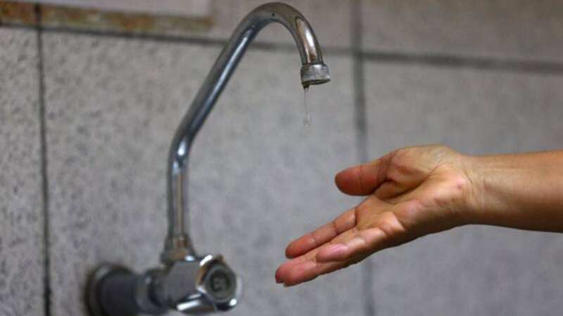 Corte de agua en noroeste de Guayaquil.