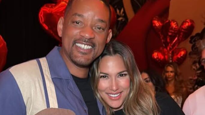 Alejandra Jaramillo con Will Smith