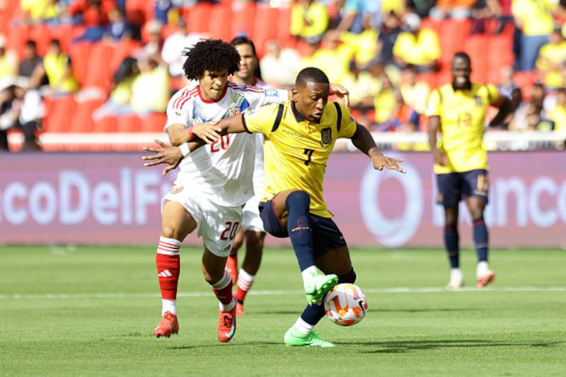 Ecuador vs Venezuela.
