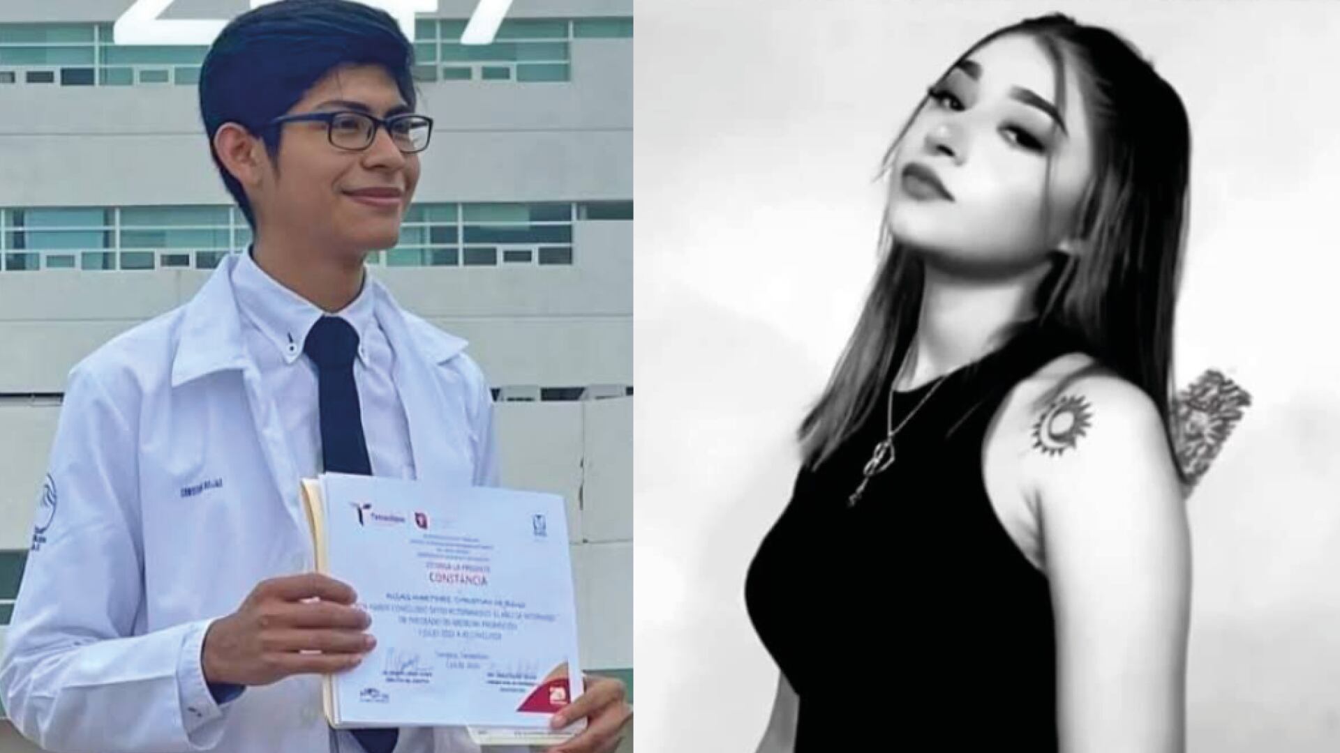 Christian Rojas y Melanie