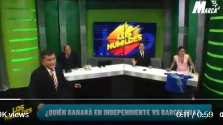 Periodistas sufren con el temblor de 6.5 grados en vivo