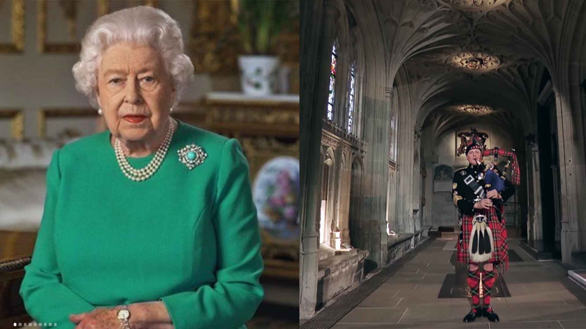 El gaitero que despertó a la Reina Isabel II por décadas tocó su última melodía en su funeral.