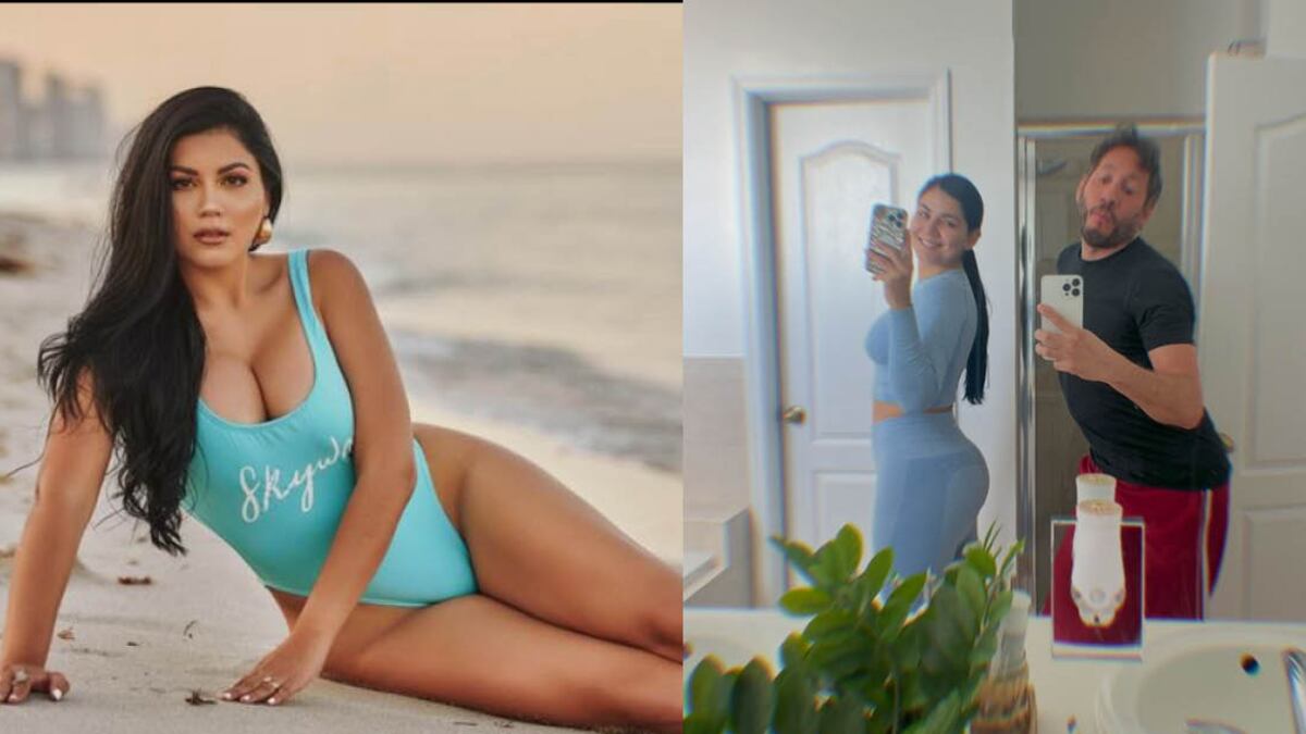 Gissela Flores, esposa de AU-D