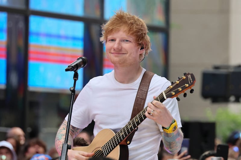 Ed Sheeran.