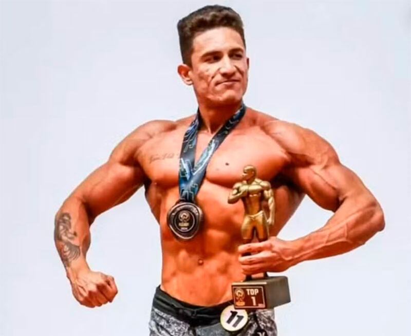 Kevin Notário Nunes, fisiculturista brasileño