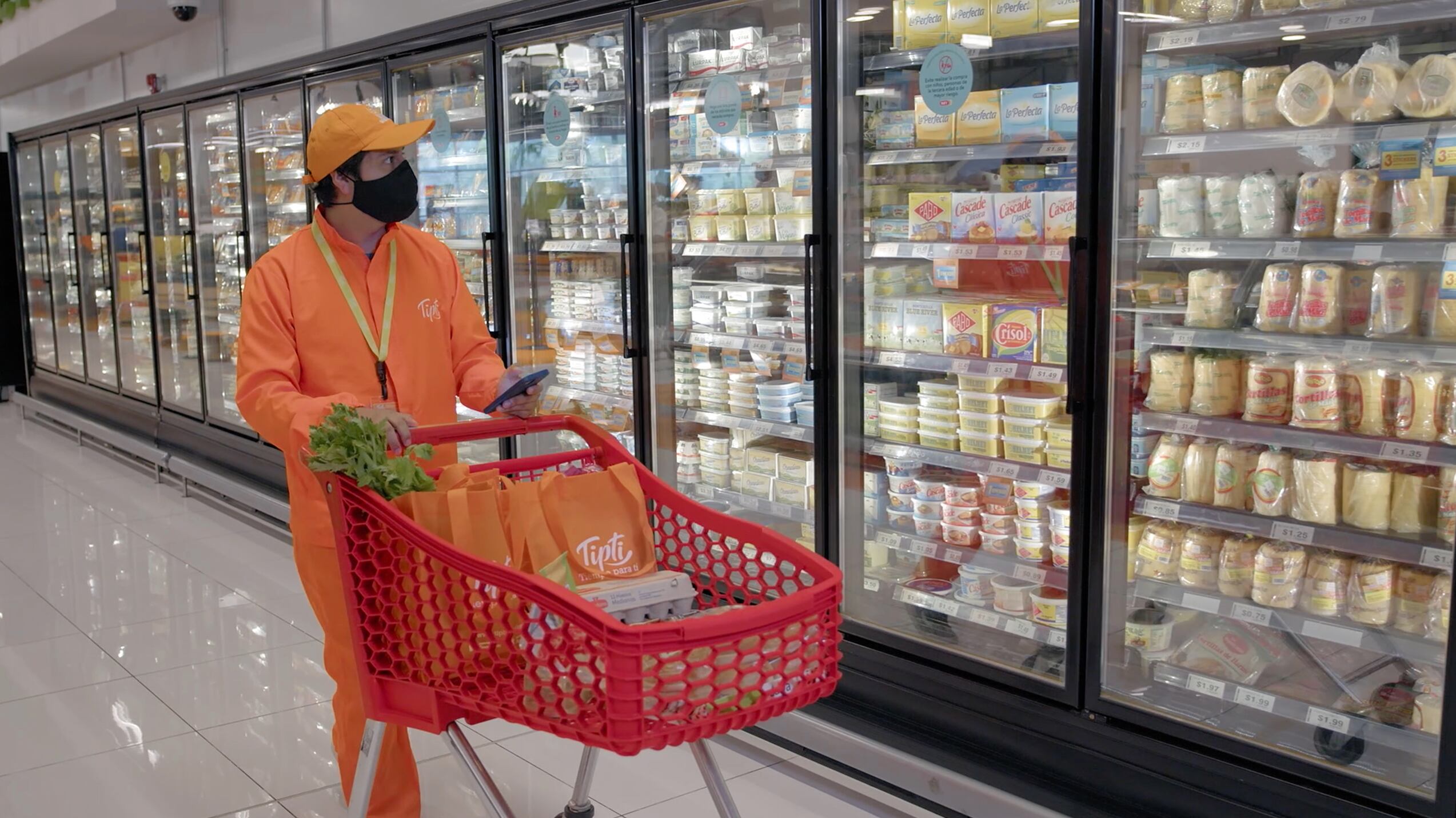 Shoppers gastrónomos de Tipti, una innovación en seguridad y calidad