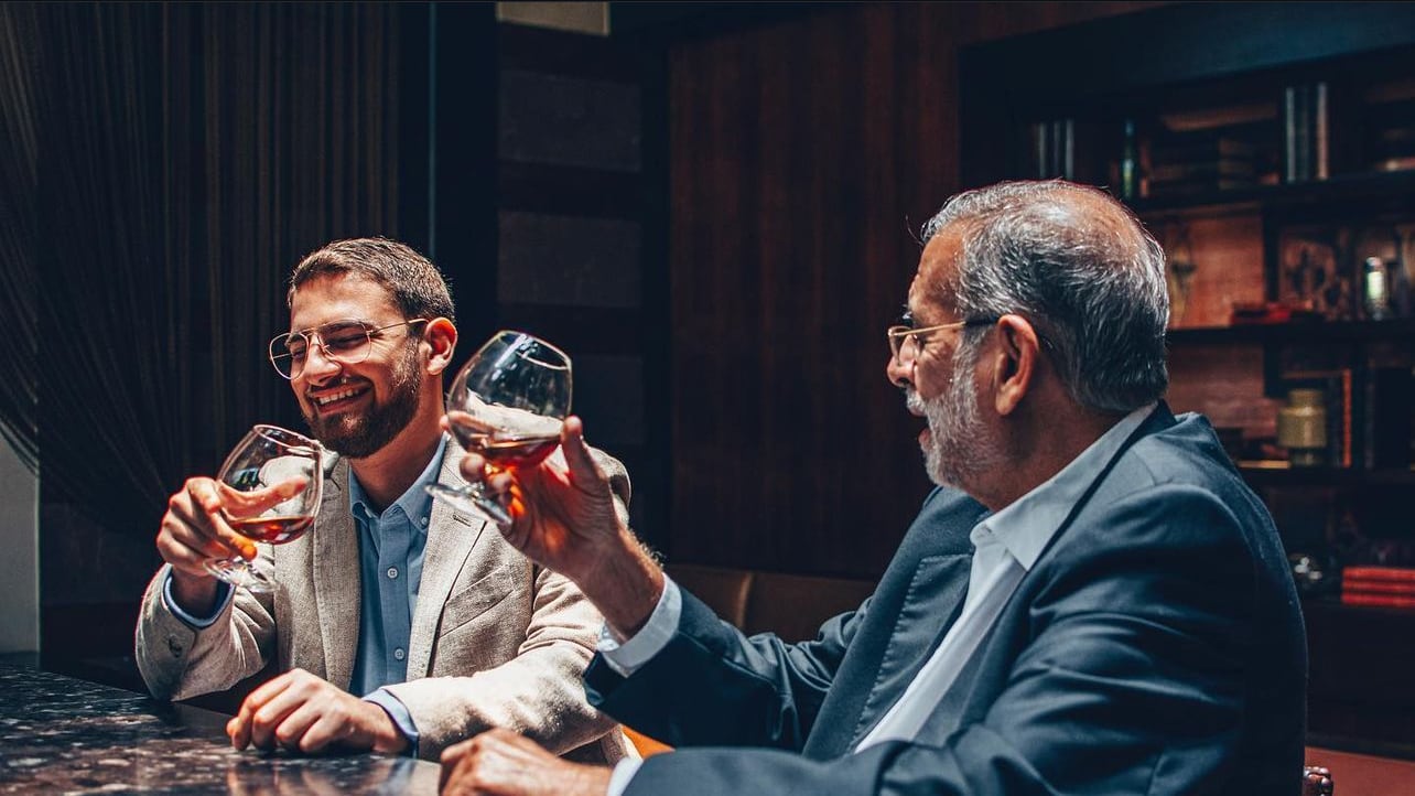 Casa Oliver: Máximo López-Oliver y su padre