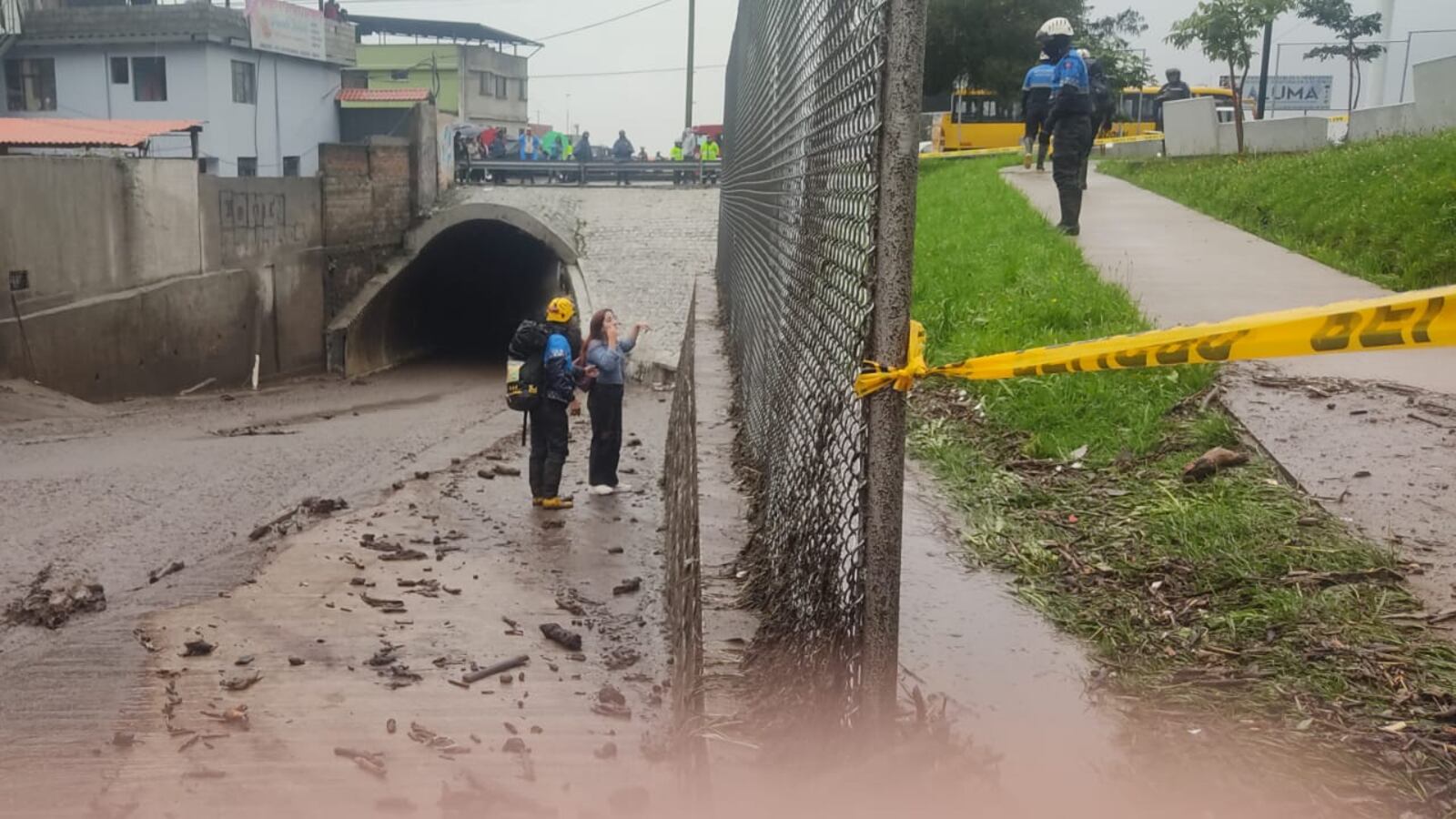 Aluvión en La Gasca