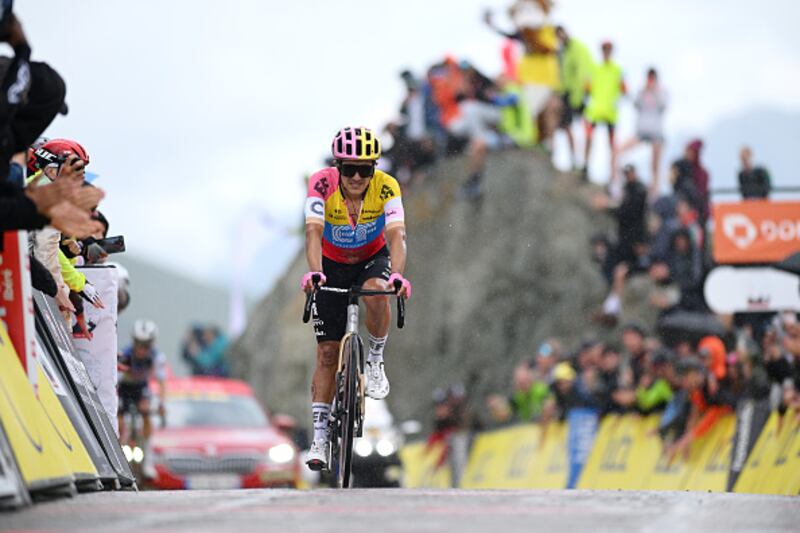 Richard Carapaz en su primer año con el EF Education EASY Post