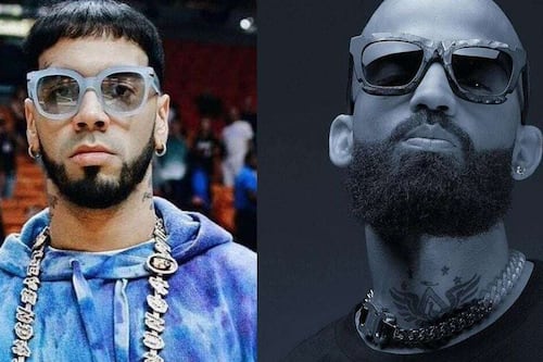 Arcángel le tira a Anuel y se burla de la postal publicada con su hija: “La nena anda buscando a su papá y no lo ve”