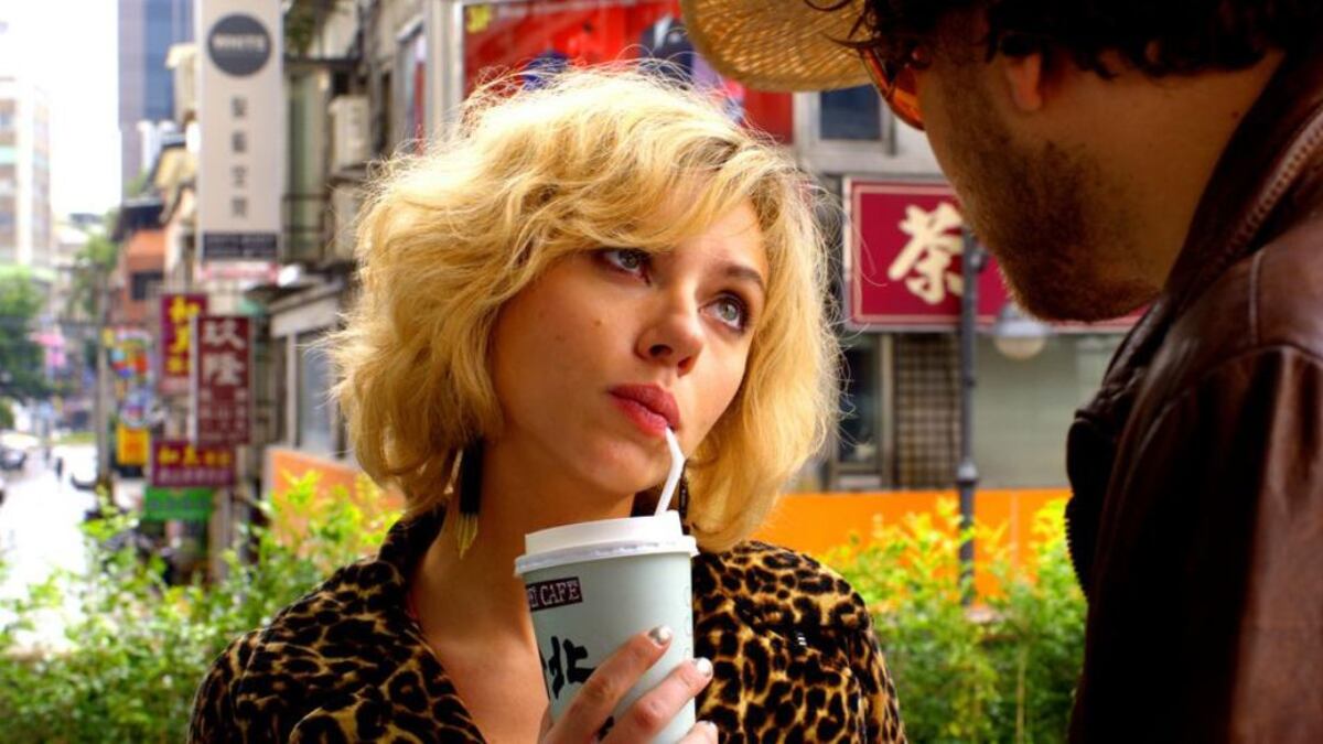 Escena de la película 'Lucy' (2014)