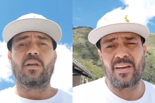 Iván Kaviedes apareció y rompió el silencio tras haber sido internado en una clínica de rehabilitación