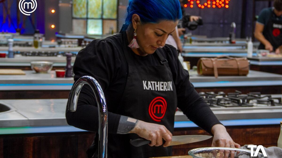 Katherin decidió auto expulsarse en el último reto de eliminación