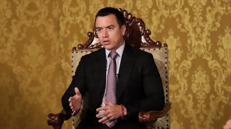 Daniel Noboa acordó incrementar la cooperación en seguridad y defensa con el Comando Sur de los Estados Unidos.