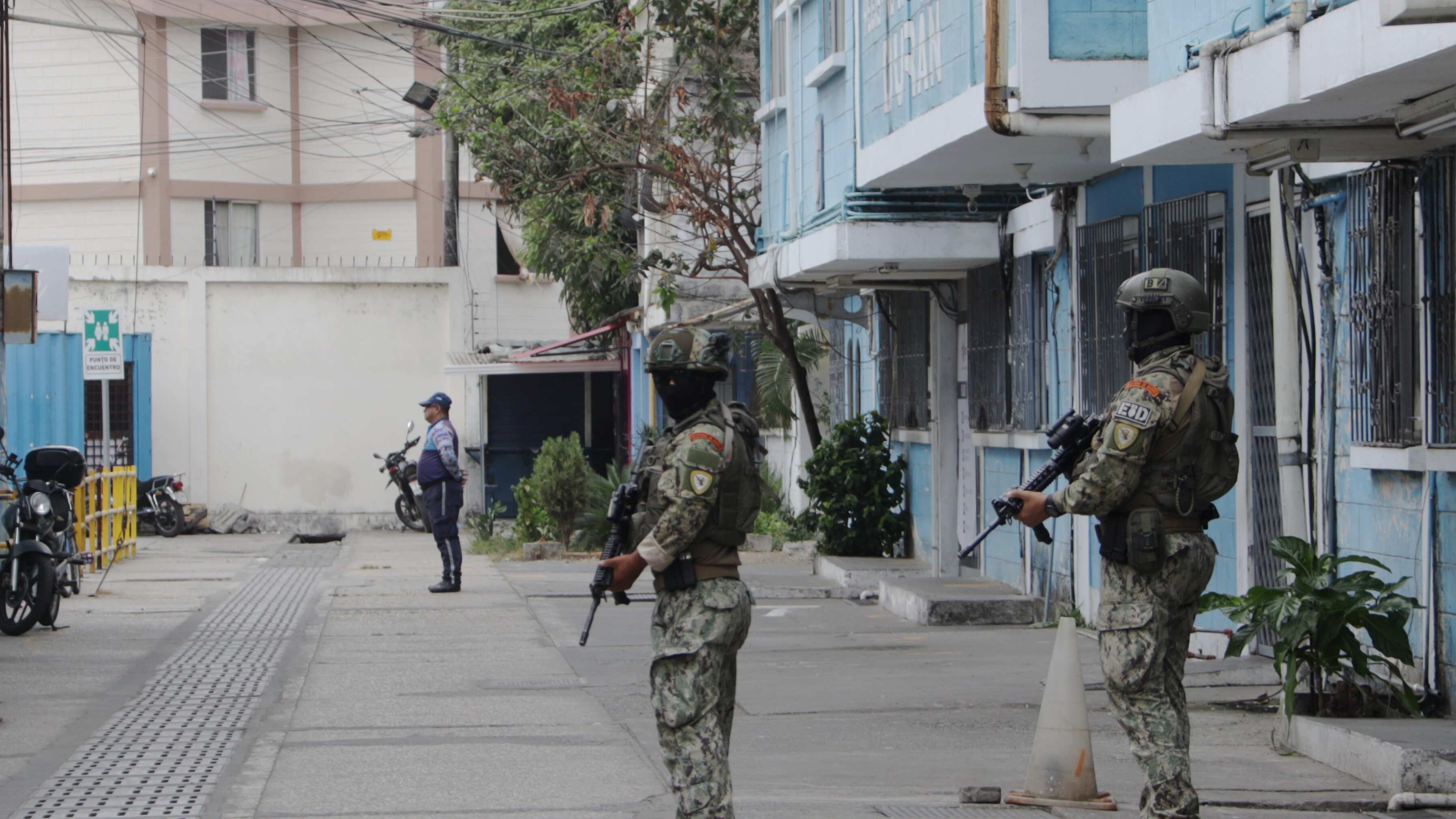 Se suspendieron las labores en el Municipio de Durán