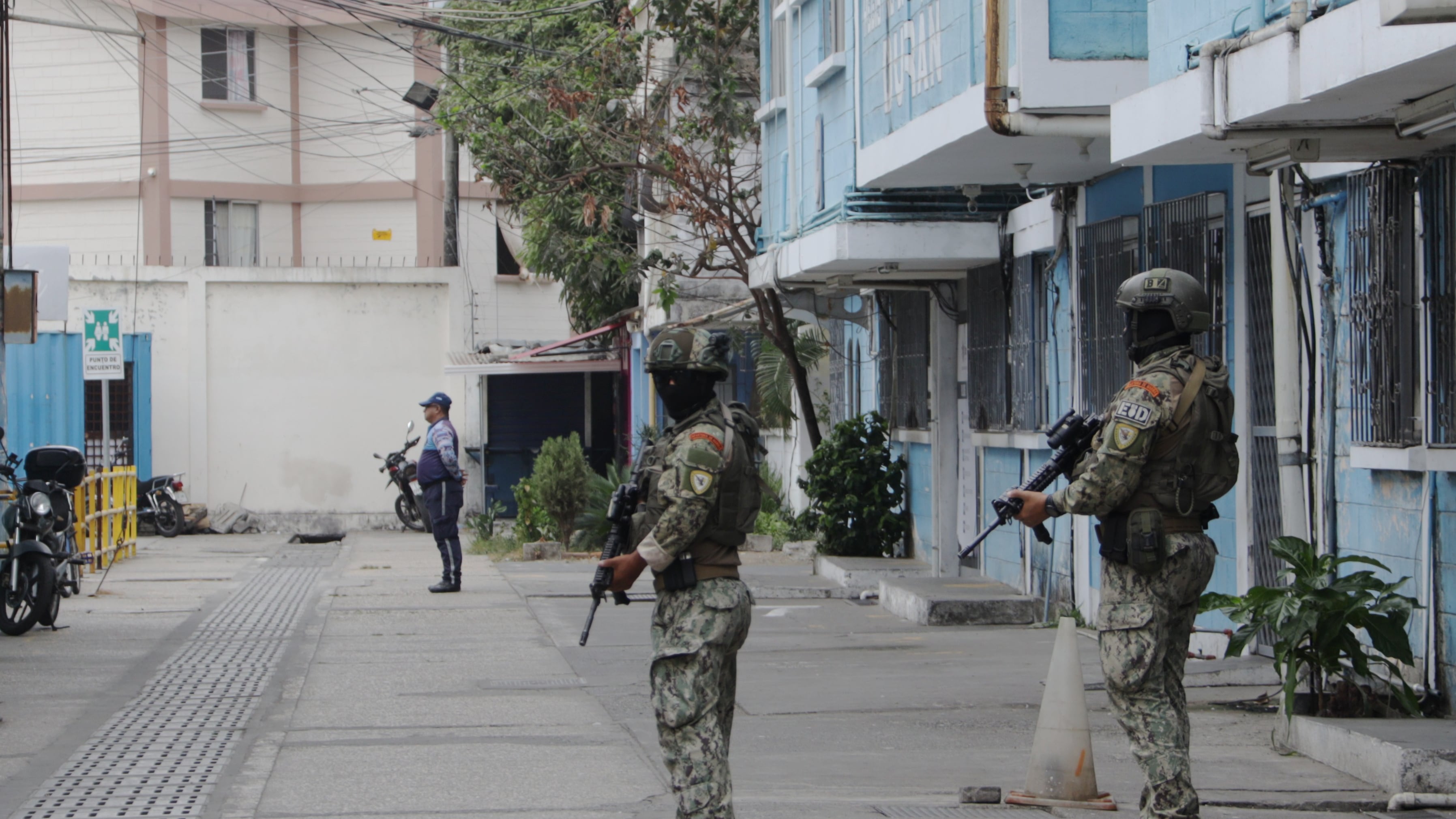 Se suspendieron las labores en el Municipio de Durán