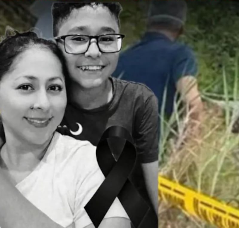 Madre e hijo desaparecieron en extrañas circunstancias y fueron hallaron enterrados  -  Fuente: Foto de la web