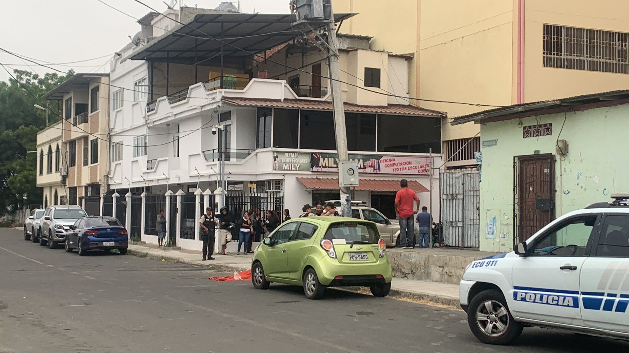 Sicariato contra estudiante en Manta