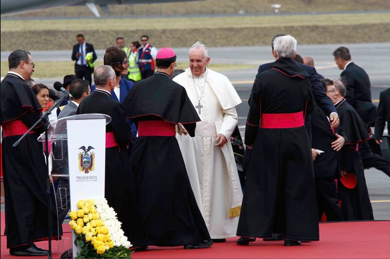 Ecuador recuerda la visita del papa Francisco en 2015 y los mensajes que dejó