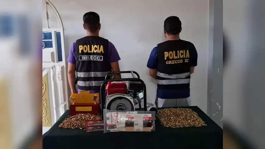 Investigan un presunto envío de 3.000 balas entre policías de Perú y Ecuador