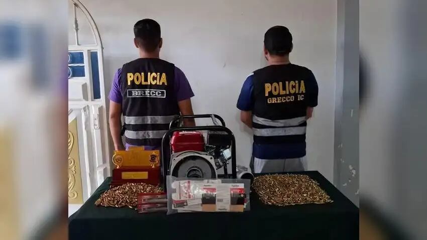 Investigan un presunto envío de 3.000 balas entre policías de Perú y Ecuador