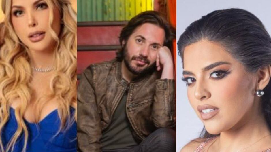 Érika Vélez, Víctor Arauz y Emma Guerrero