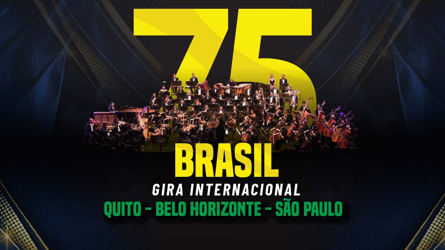 Casa de la Música presenta el extraordinario
concierto de aniversario de la Orquesta
Sinfónica Nacional del Ecuador