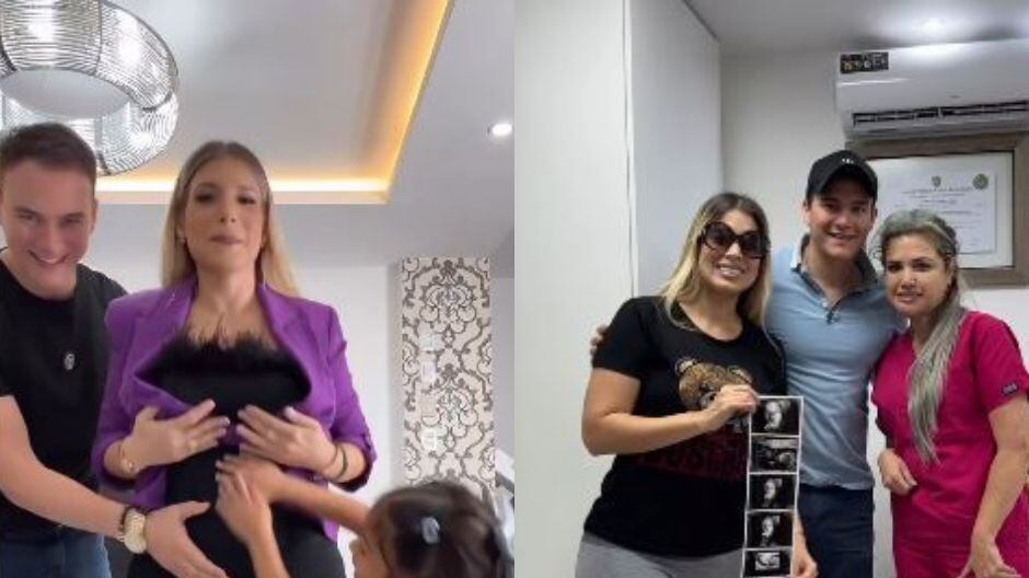 Mafer Pérez junto a su familia