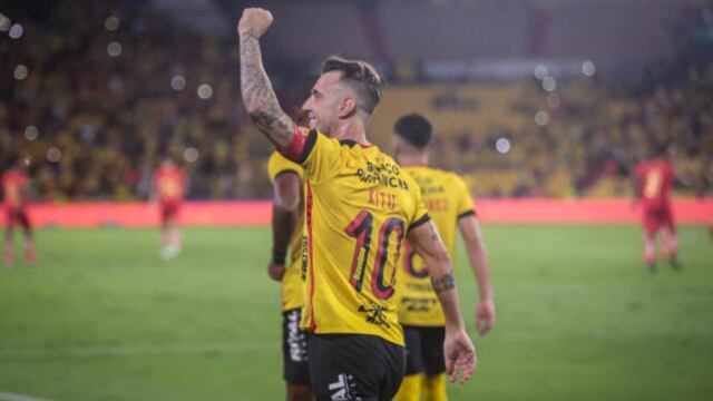 Damián Díaz con el Barcelona en Liga Pro