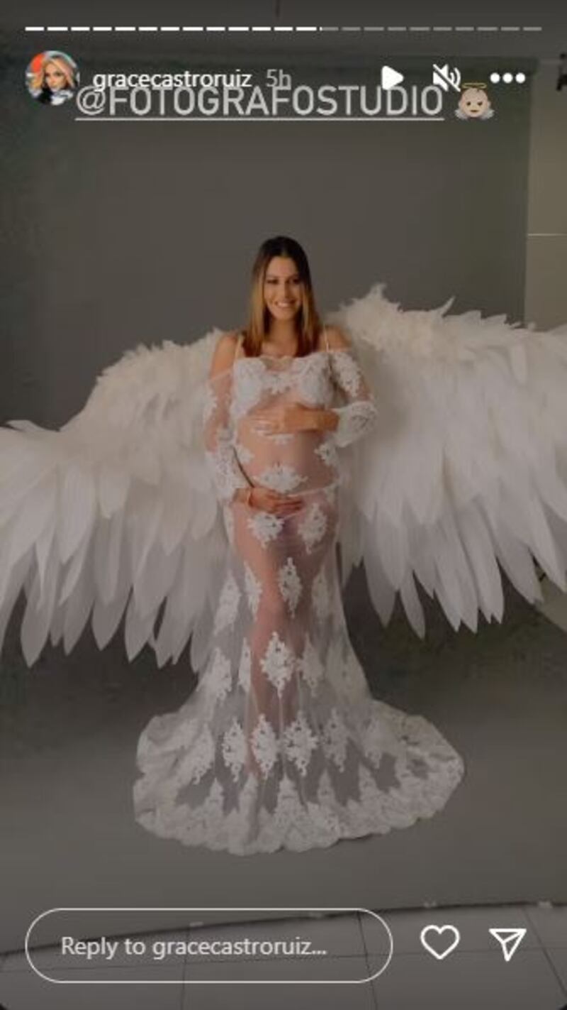 Sesiòn de fotos de Grace Castro (Foto: Captura de pantalla)