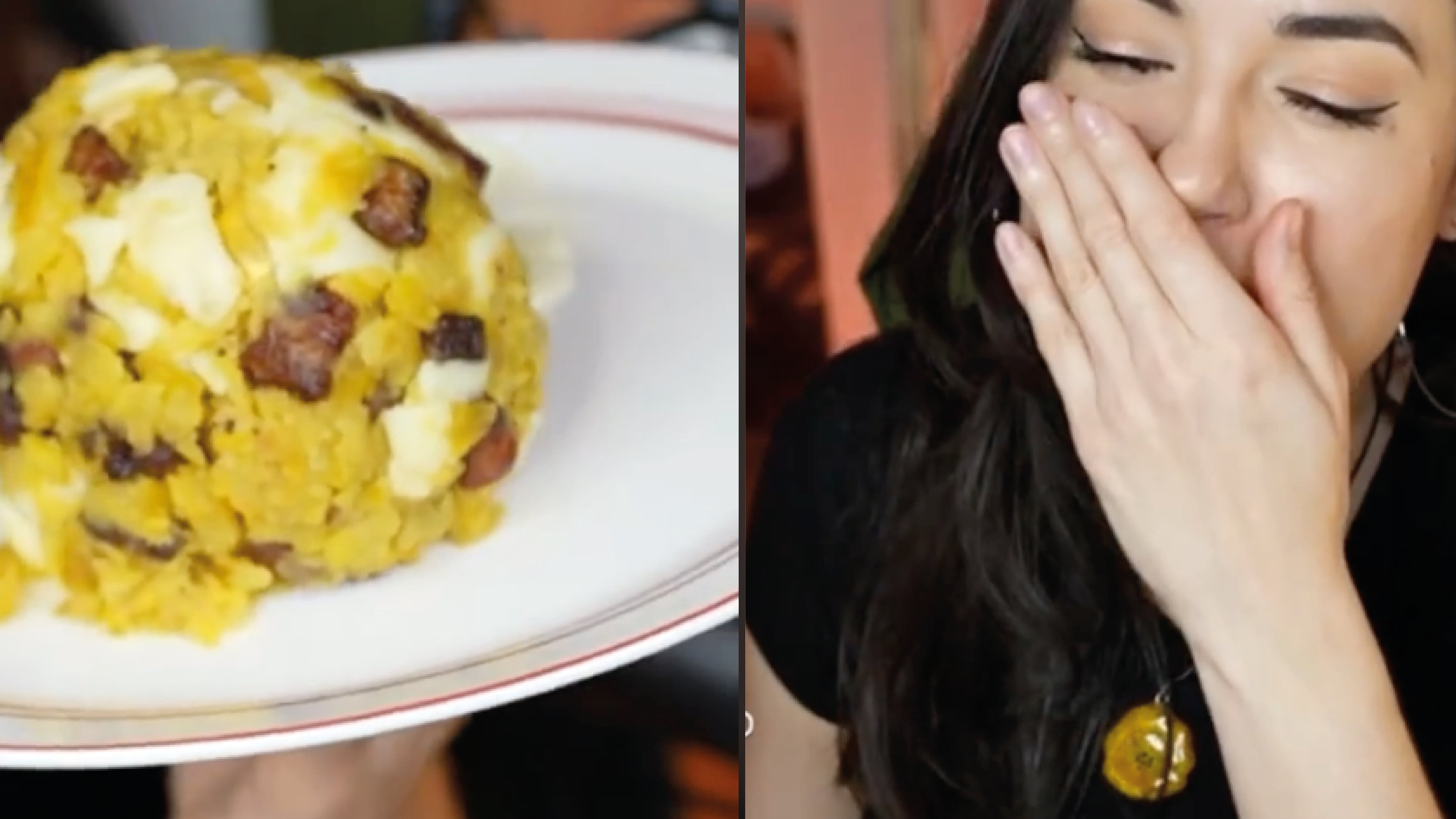 Sasha Grey prepara un bolón de verde