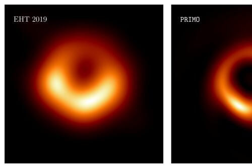 ¡Impactante! Así luce la primera imagen de un agujero negro mejorada con Inteligencia Artificial