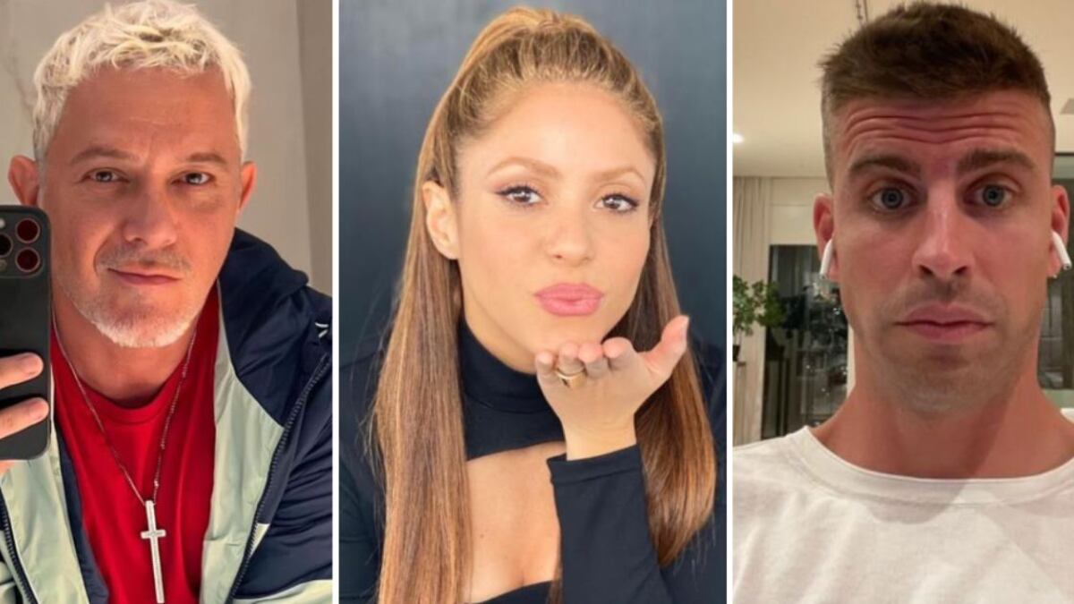 Shakira y Alejandro Sanz