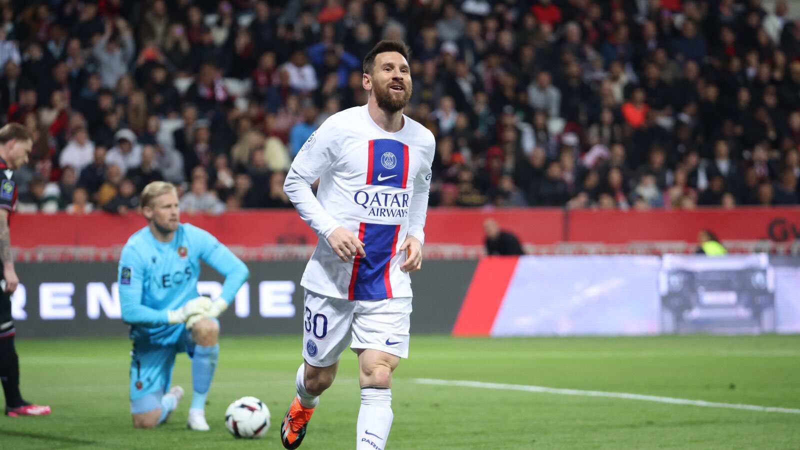 Messi llegó a 702 goles en el futbol europeo.