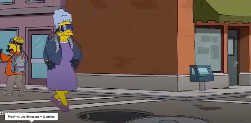 Los Simpsons narraron la realidad de visores tecnológicos.