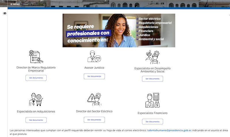 Presidencia Ecuador