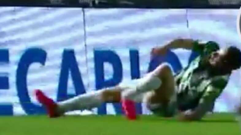 Lesión de Damián Díaz