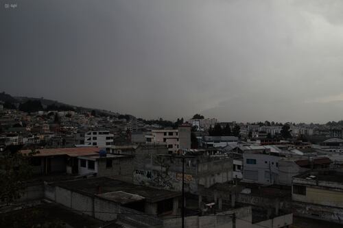 Lluvias y tormentas eléctricas en Quito la tarde de este 31 de mayo