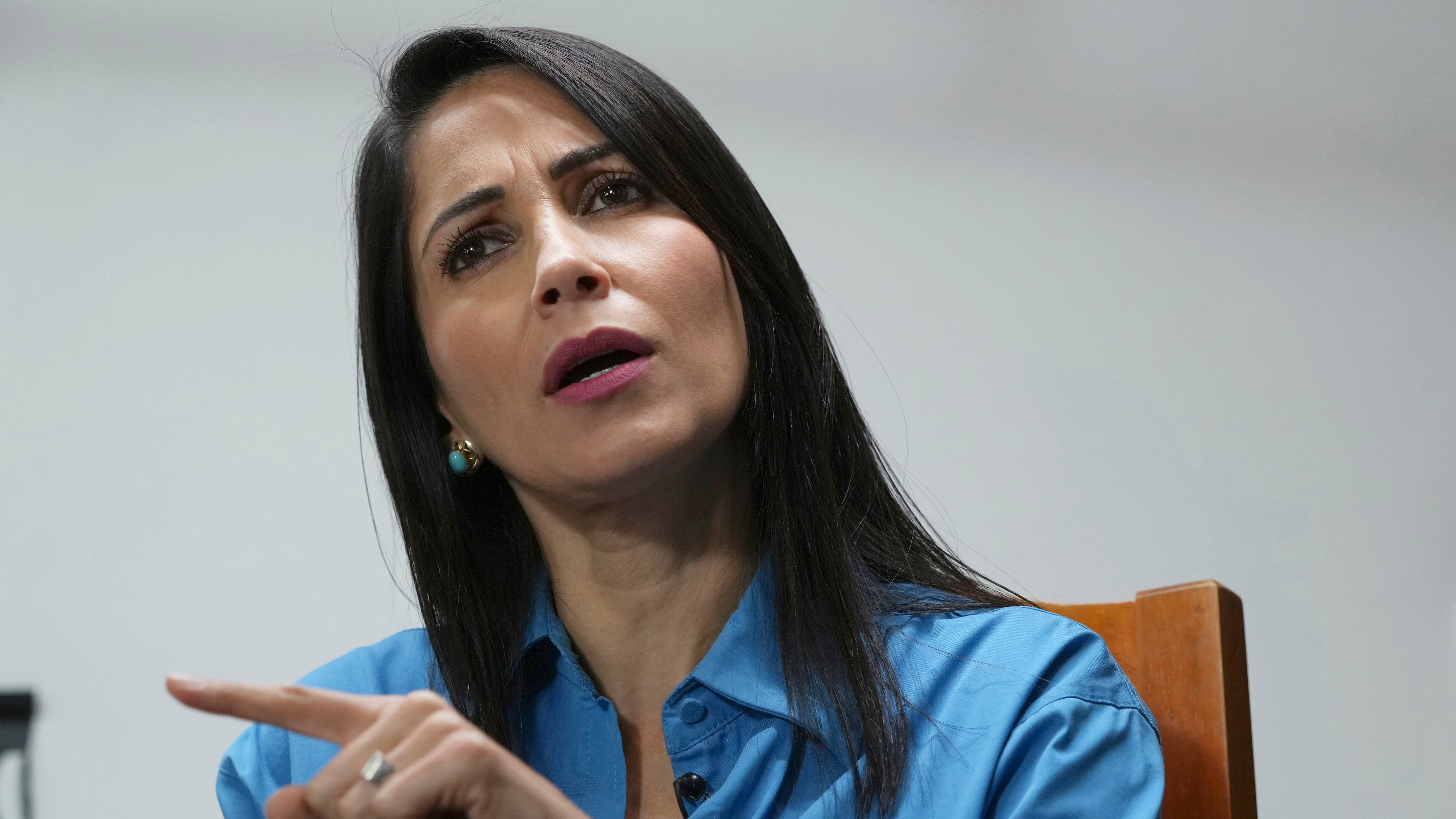 Luisa González, candidata presidencial por el movimiento Revolución Ciudadana.